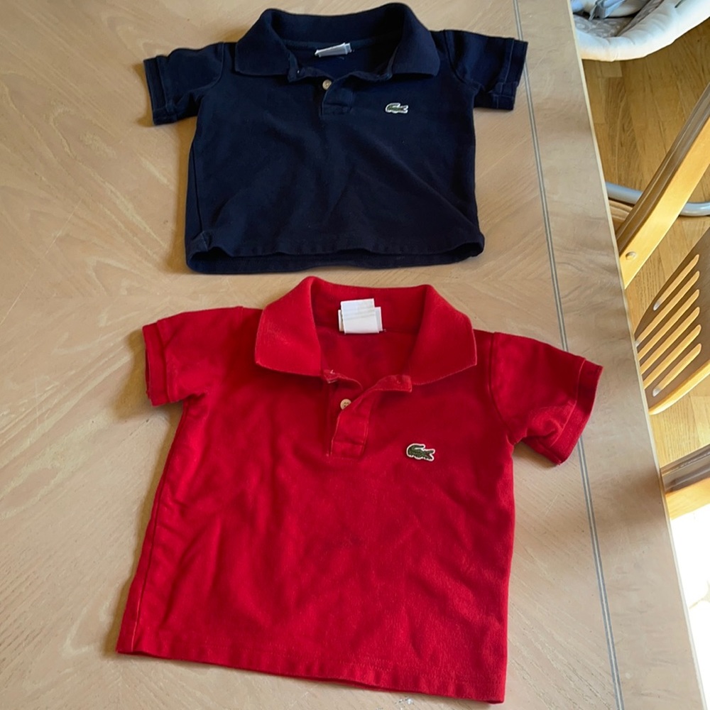 Lacoste 2T polo shirts FREE SHIPPING